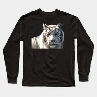 White Tiger (No Background) Long Sleeve T-Shirt